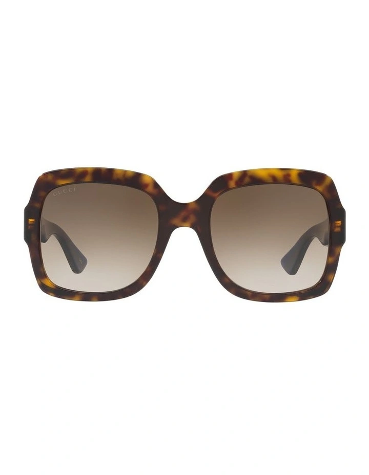 GG0036SN Sunglasses In Brown
