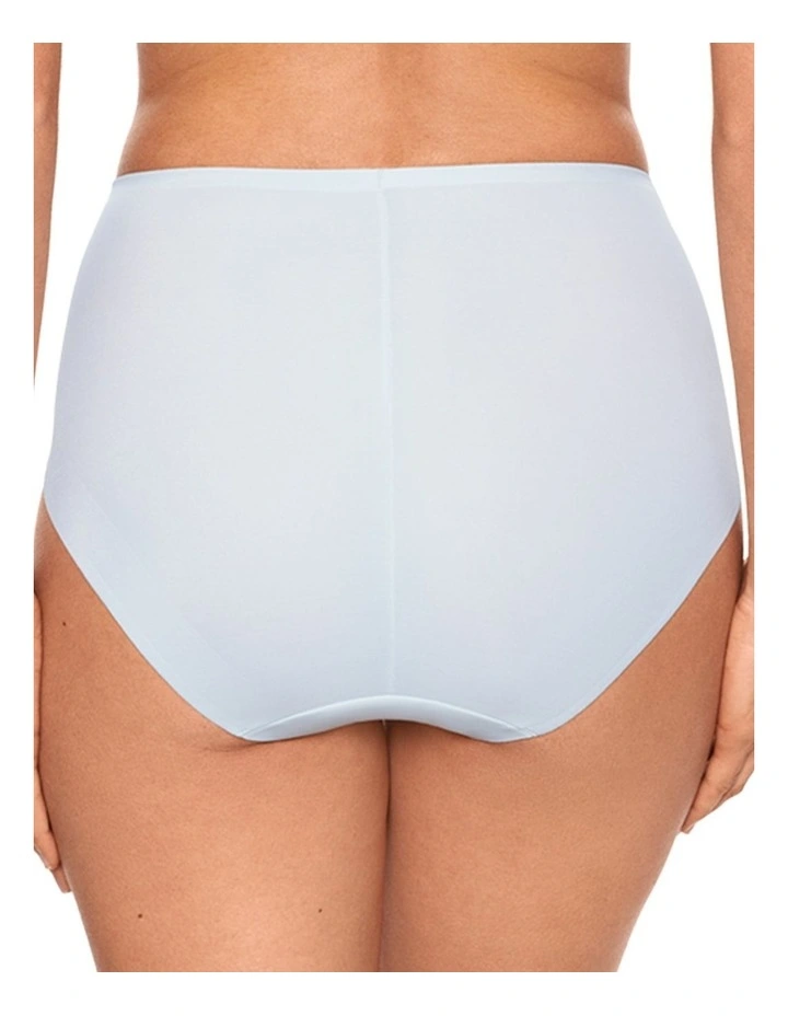 Wonderful Edge High Waist Light Shaping Brief in Blue