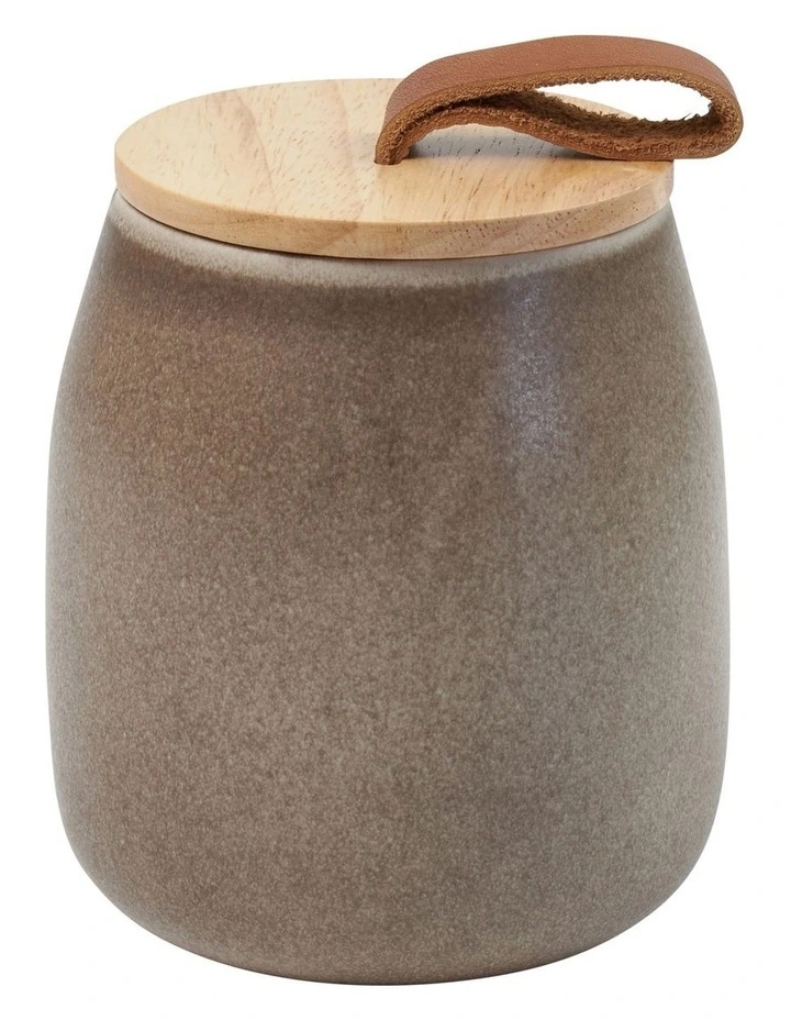 Albany Canister 10.5 x 13cm in Cappuccino