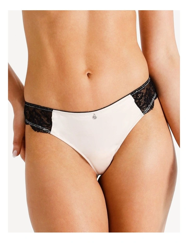 Rhode G-String in Champagne/Black