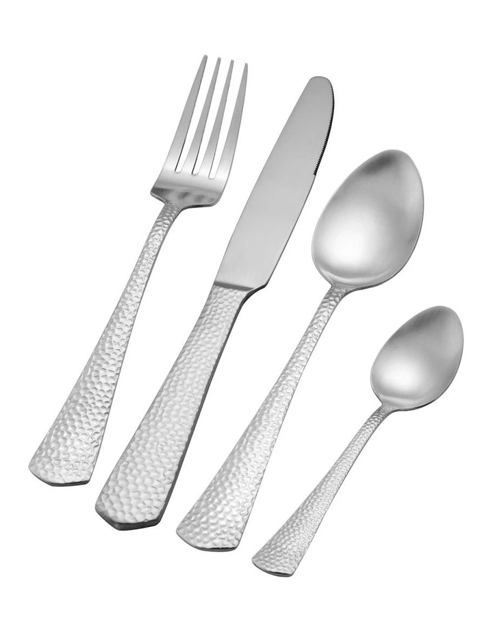 Broadway Cutlery Set 16 Piece in Stainless Steel