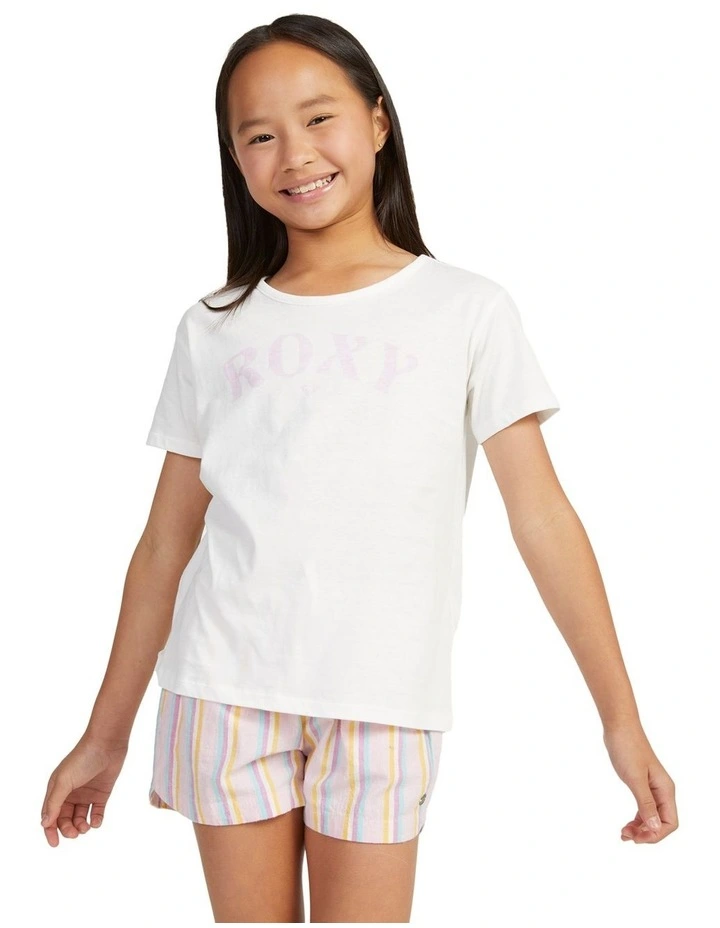 Day And Night Relaxed T-shirt in Snow White