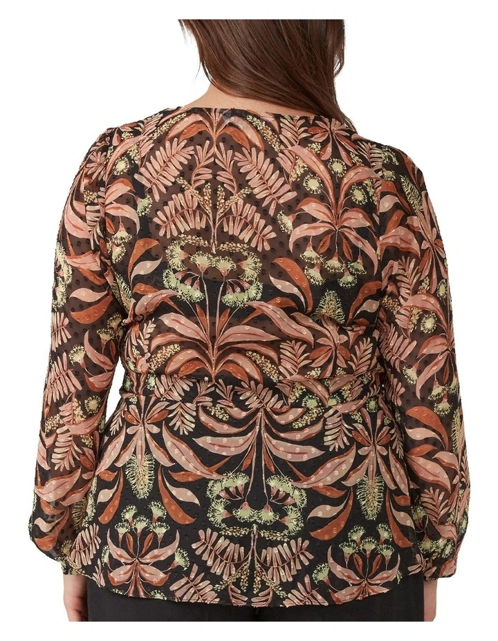 Thalia Blooms Top in Multi