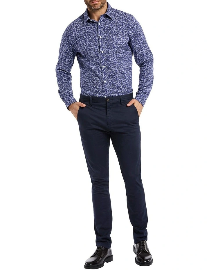 The Flower of Love Shirt in Sapphire Multi