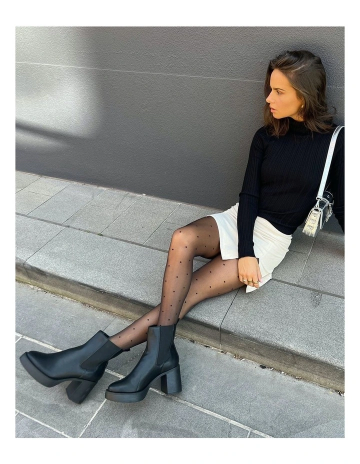 Kailani Ankle Boots in Black