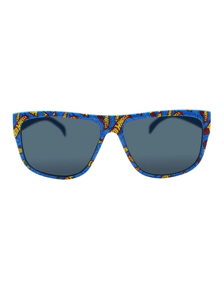 Flat Top Wrap Sunglasses in Multi