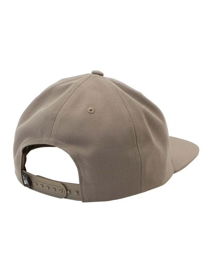 Earth Tripper Snapback Cap in Major Brown