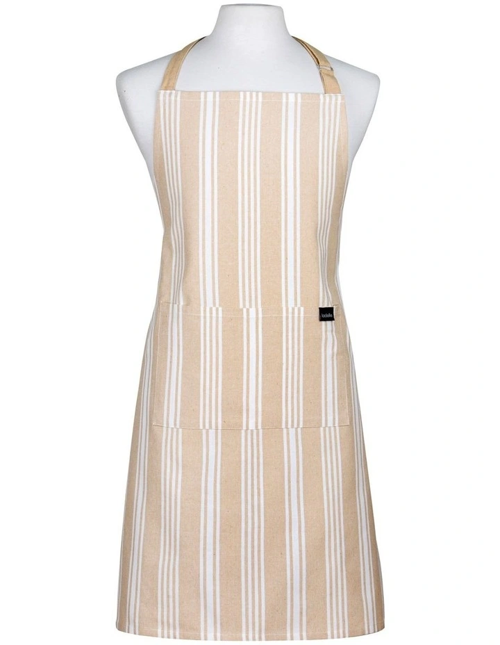 Eco Stripe Kitchen Accessories Promo Pack in Latte