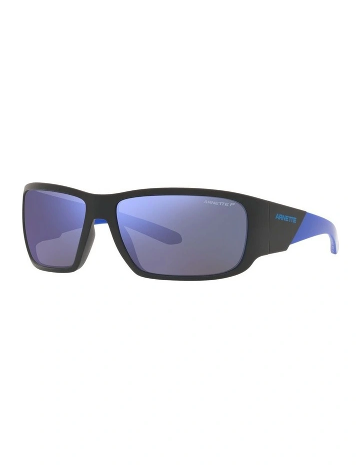 AN4297 Snap II Black Polarised Sunglasses