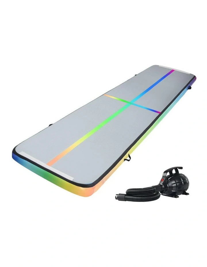 Air Track Exercise Inflatable Mat Pump 5M in Multi