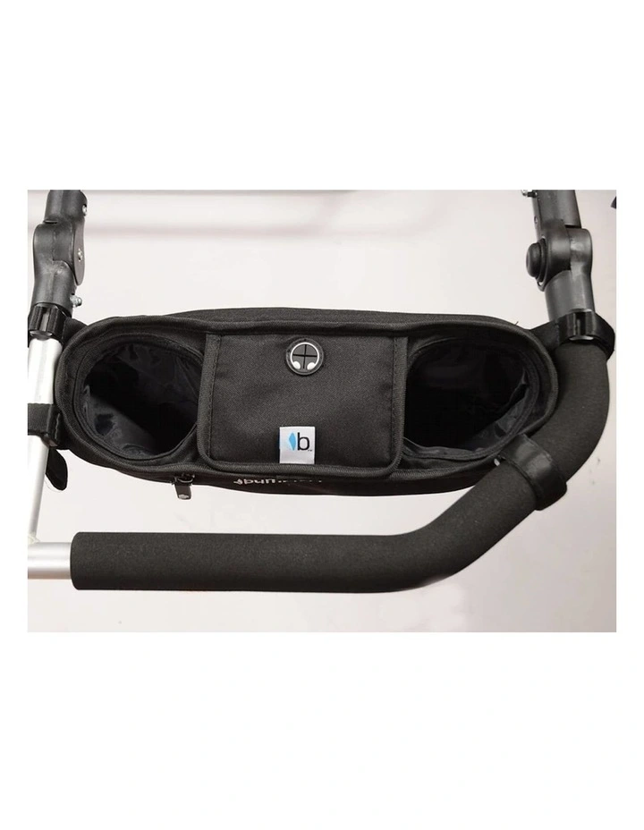 Parent Pack Storage Bag Accessory For Stroller/Pram in Black