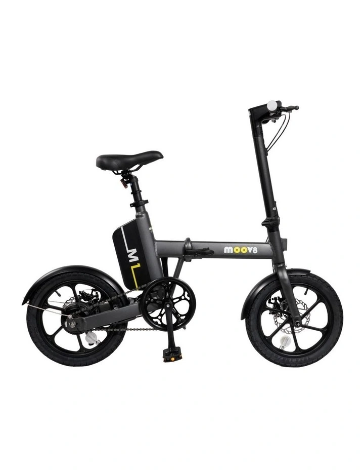 M1 Foldable Electric Bike 2022 Grey
