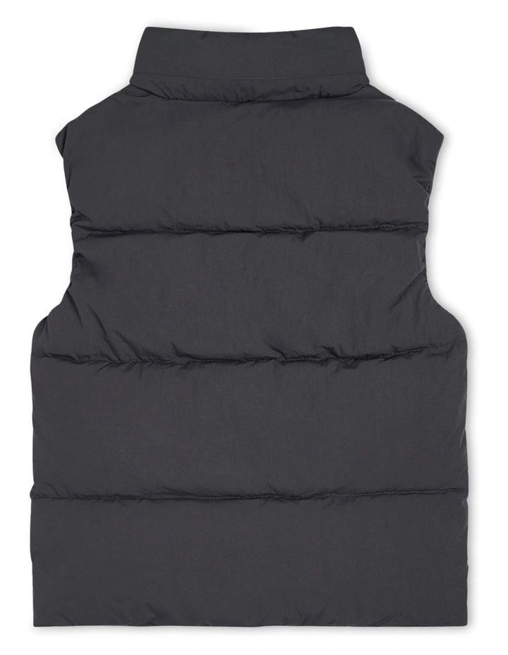 The New Chester Puffer Vest (3-7 years) in Black