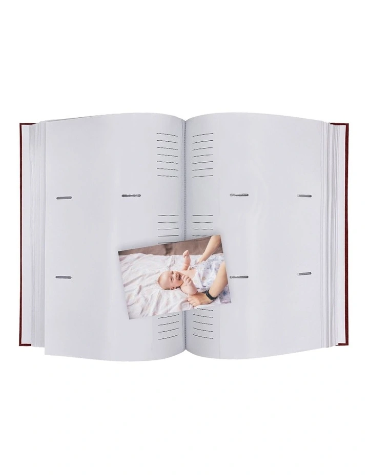 Photo Album Slip-in 4x6 300 Photo in Havana Red