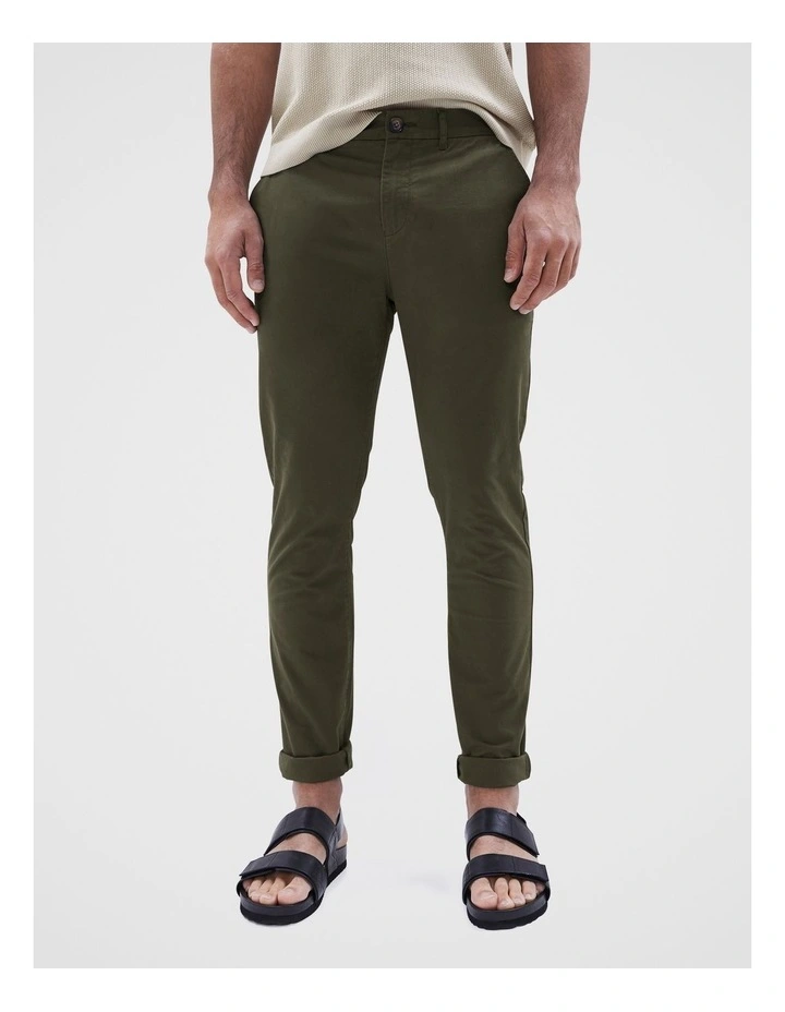 Slim Chino Pant in Khaki