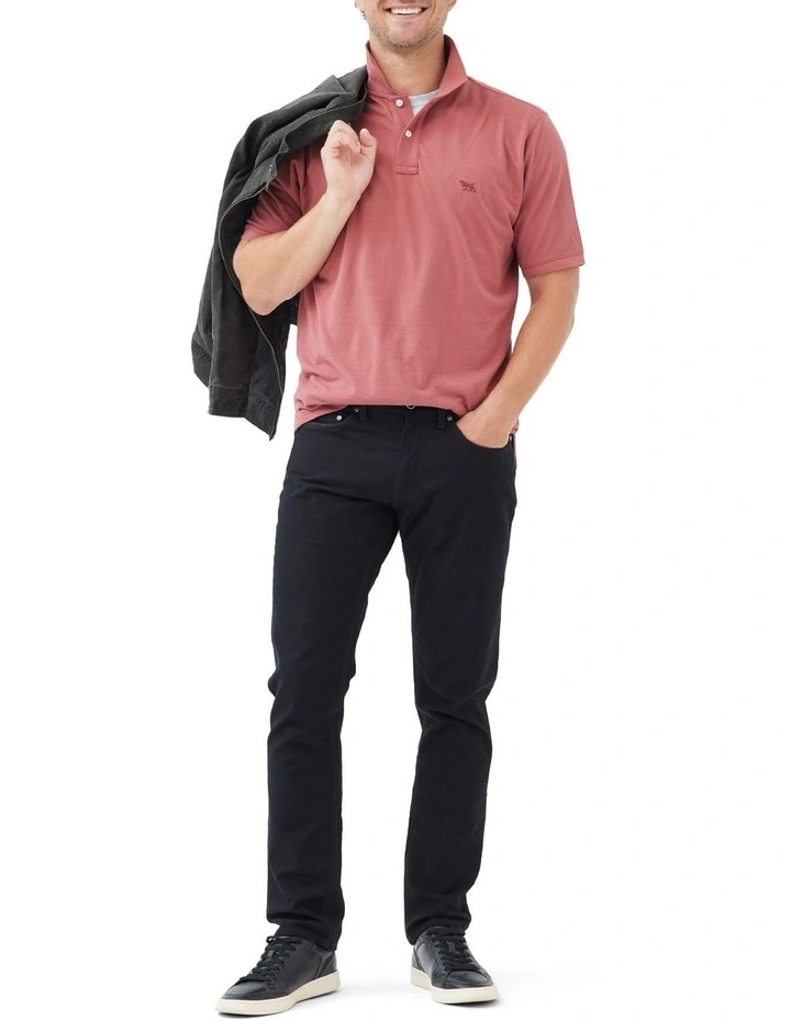 The Gunn Original Fit Polo in Rose