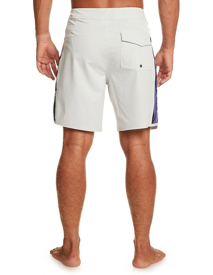 Surfsilk Arch Sof 18" Board Shorts in Grey Violet