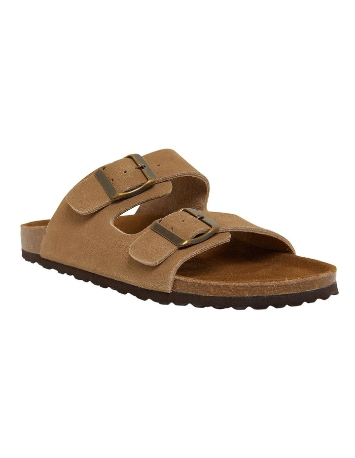 Florida Taupe Suede Sandals
