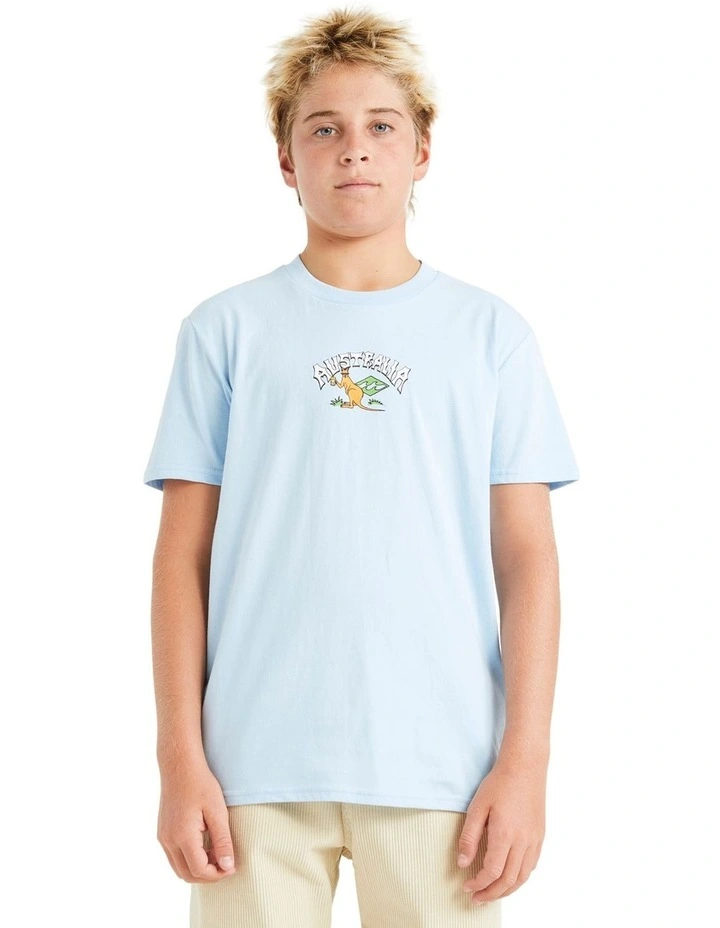Kanga T-shirt in Powder Blue