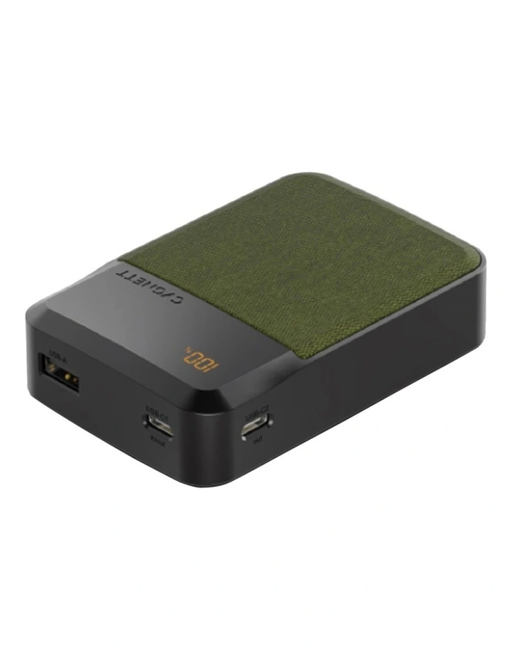 ChargeUp Reserve Gen3 10K Powerbank in Green
