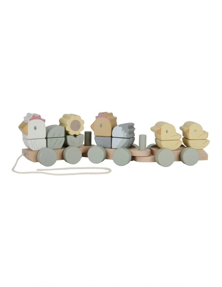 Little Farm Stacking Train Chicken Toy