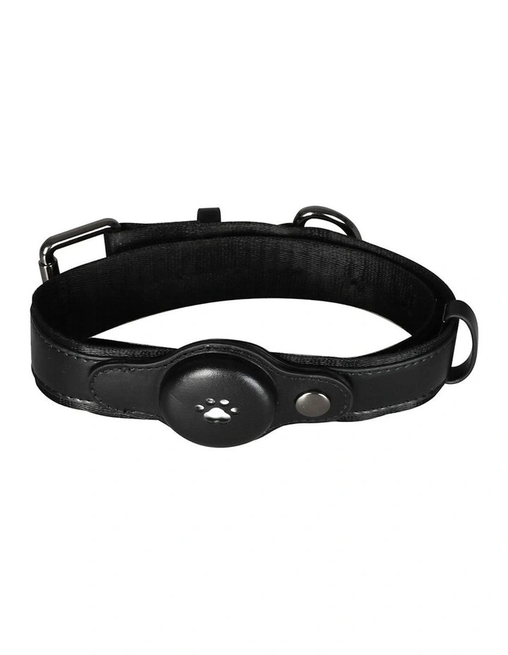 Smart Waterproof Bluetooth Pet GPS Tracker 120m in Black
