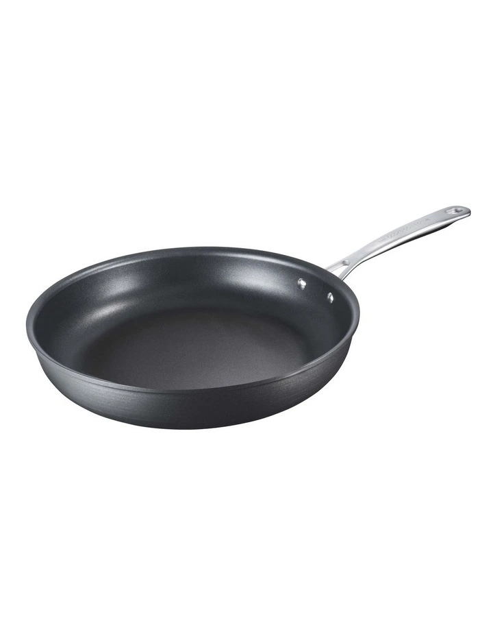 One Hard Anodised Frypan 30cm in Black