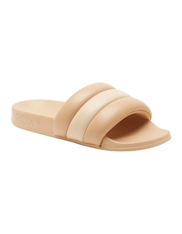 Puff it Slider in Beige