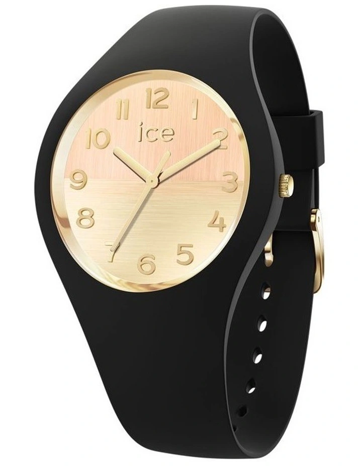 Horizon Watch in Black Gold