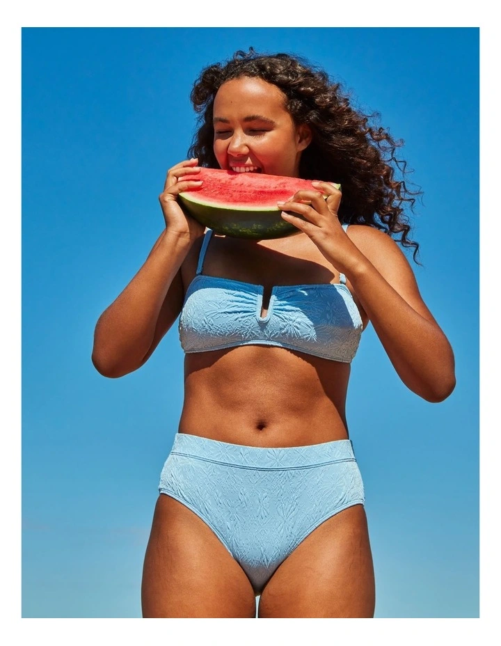 Indie Full Bikini Bottom in Sky Blue