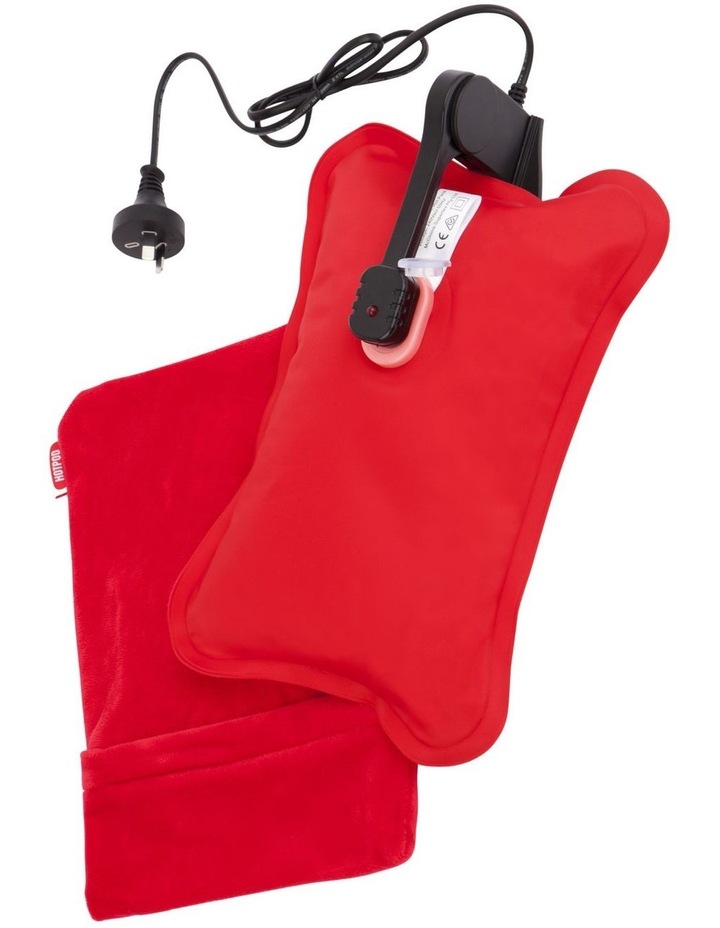 Water Bottle Reheatable Pillow Pad Sleep in Red