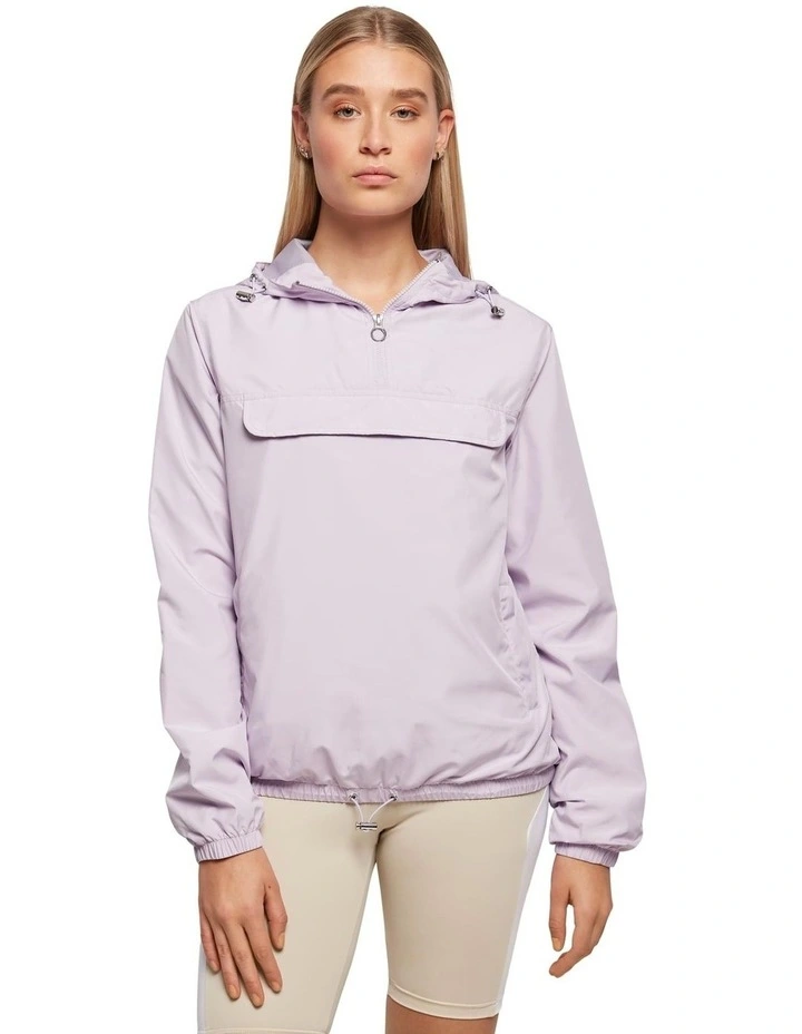 Basic Pull Over Active Jacket in Lilac