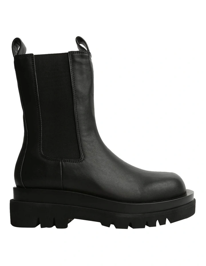 Boxer Black Como Ankle Boots
