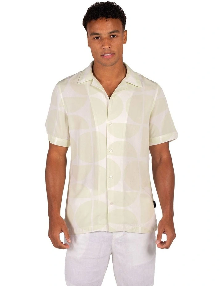 Asparagus Bamboo Shirt in Green