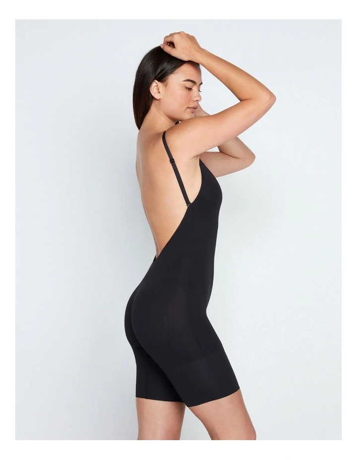 Medium Control Jumpsuit in Black