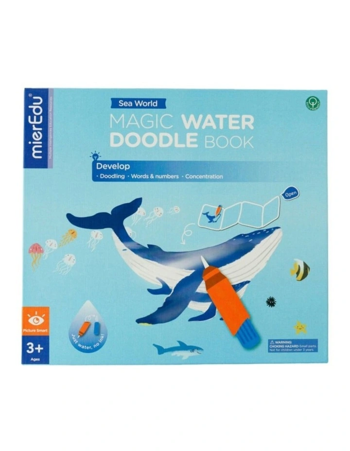 Magic Water Doodle Book Sea World