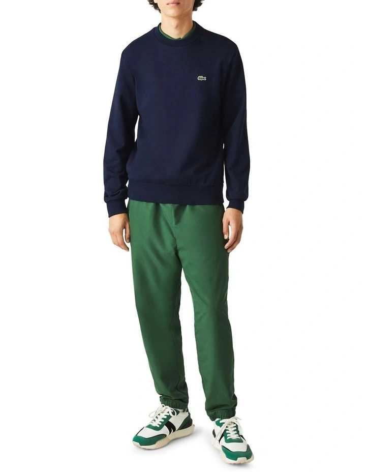 Essential Non Brushed Crew Sweat in Blue