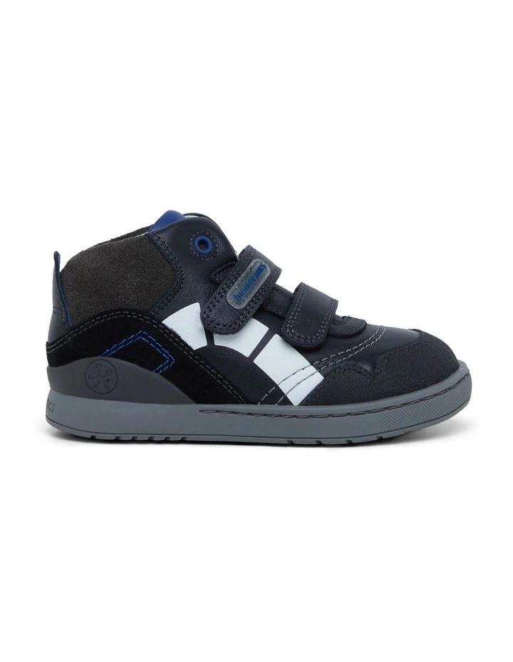 Botin Self-Fastening Boots in Black