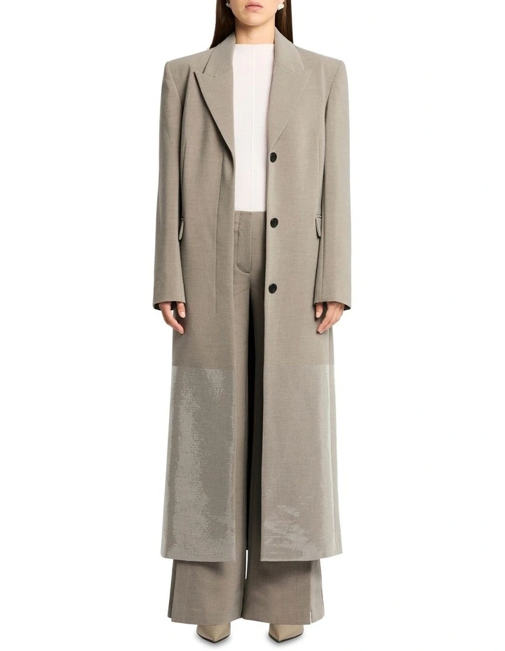 Playback Coat in Grey
