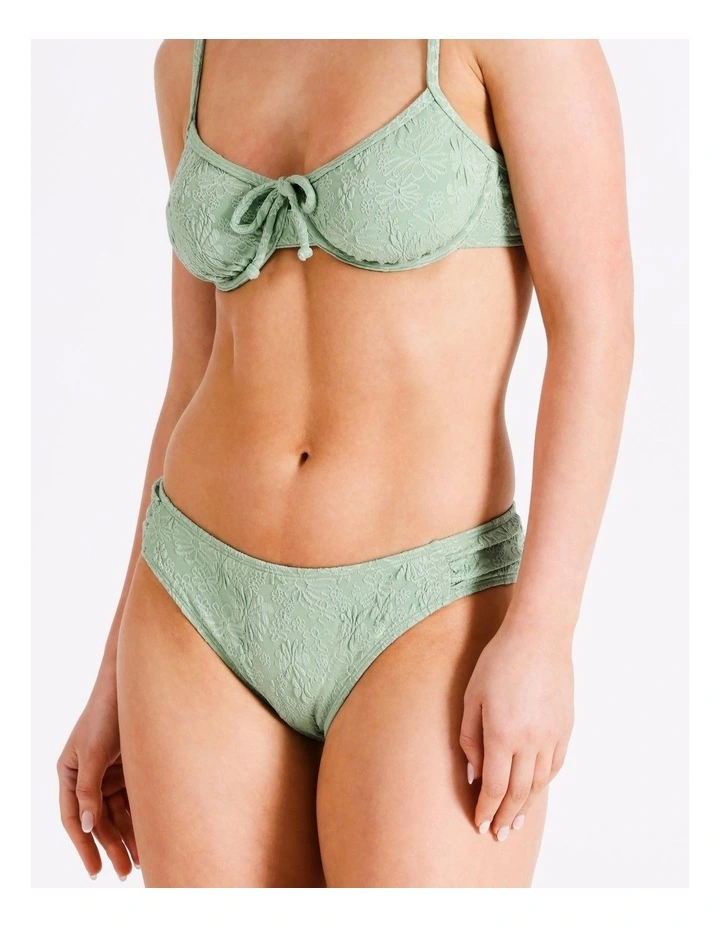 Lucy Bikini Bottom In Khaki/Olive