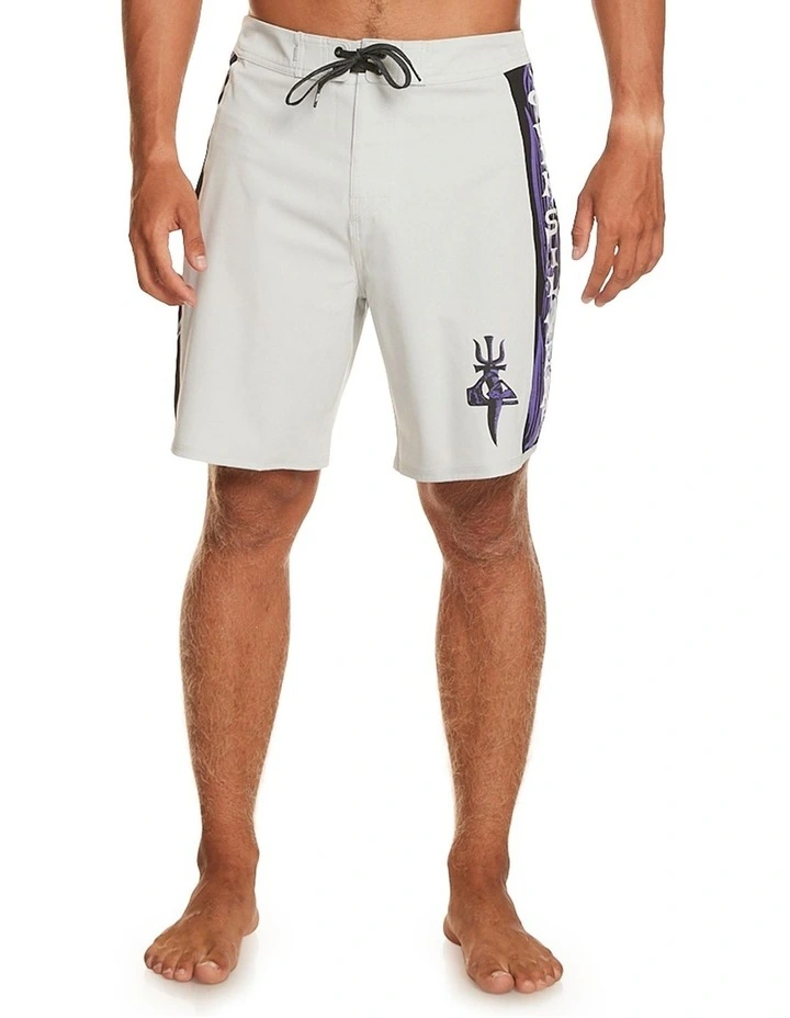 Surfsilk Arch Sof 18" Board Shorts in Grey Violet