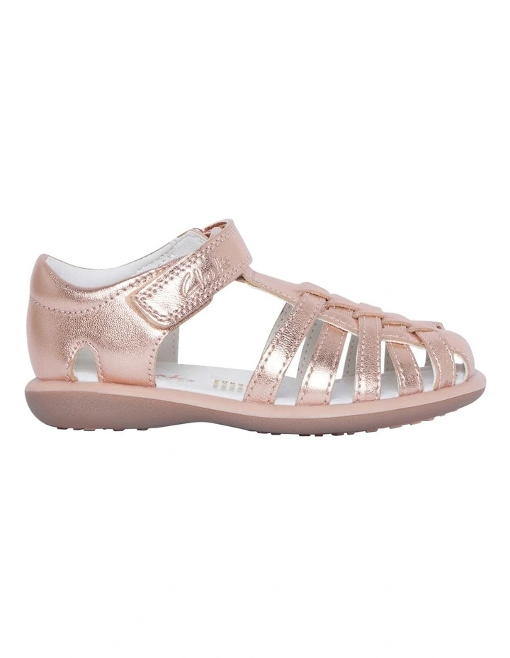 Phoebe Rose Gold Sandals