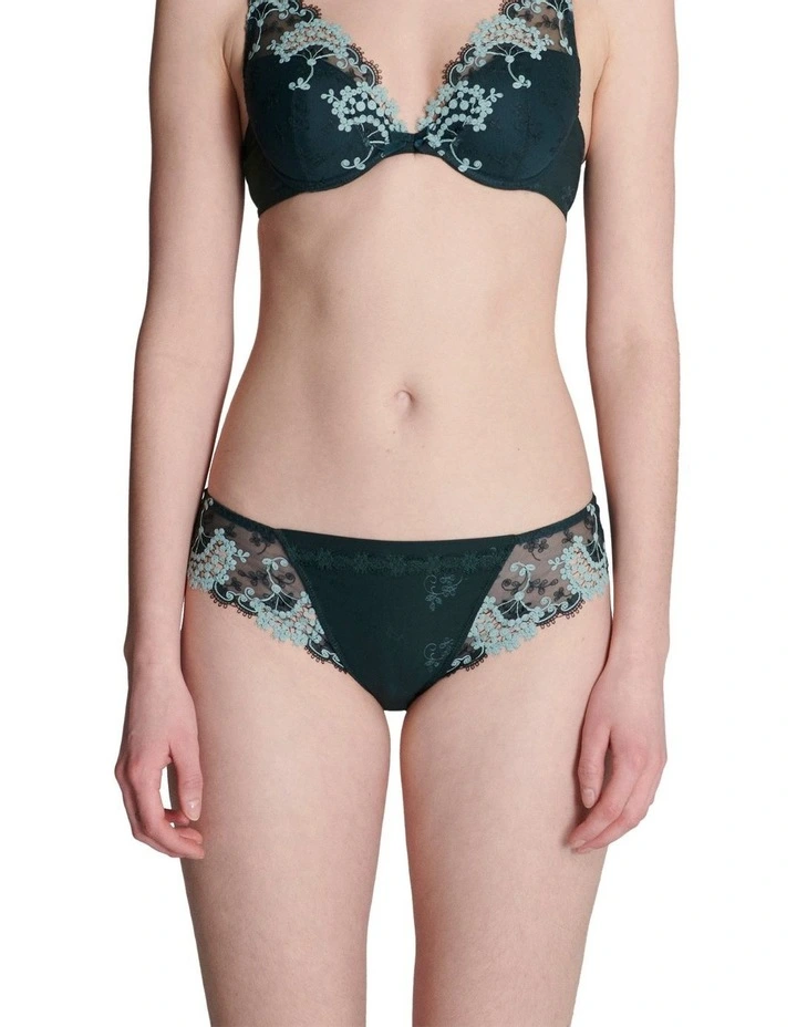 Wish Bikini Brief in Dark Green