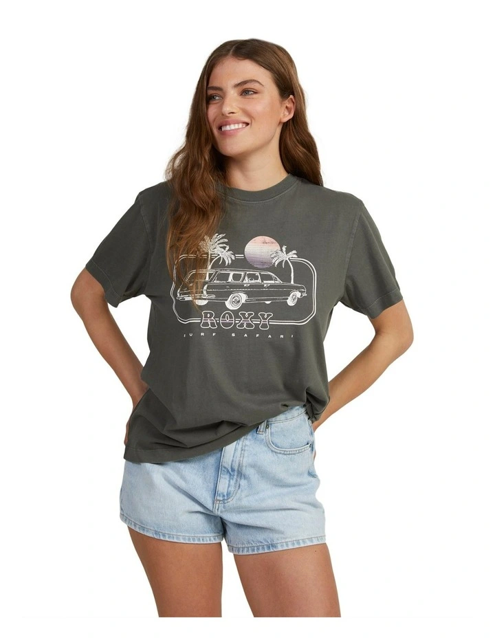 To The Sun T-shirt in Anthracite