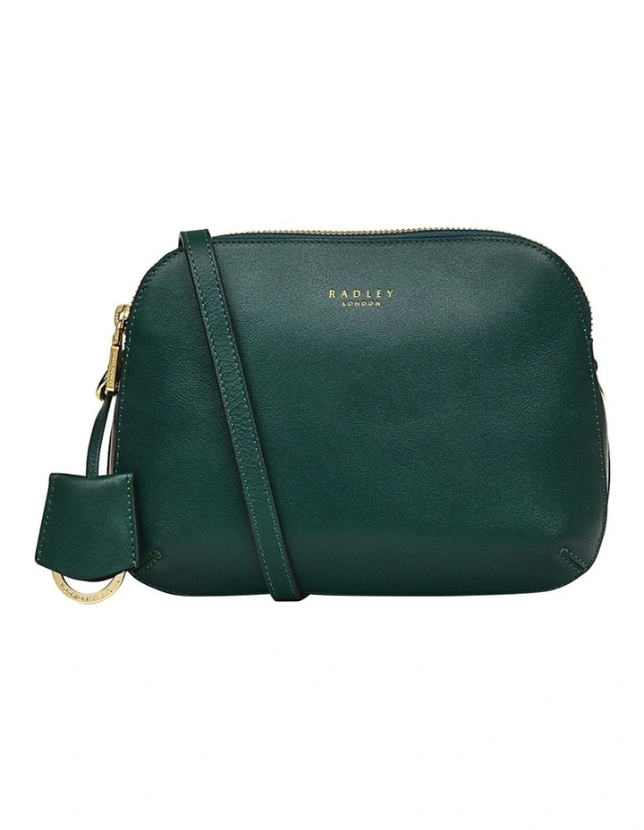 Dukes Place Medium Zip-Top Crossbody Bag in Alpine