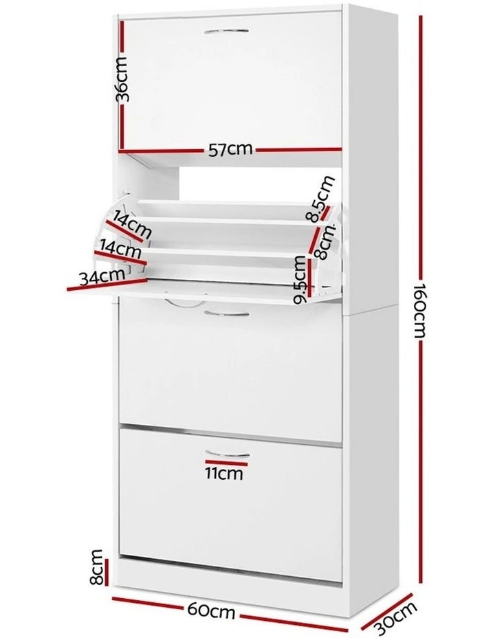 60 Pairs Shoe Cabinet