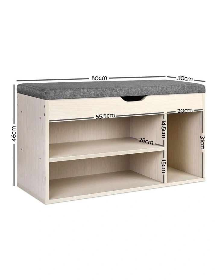 Wooden Shoe Organiser