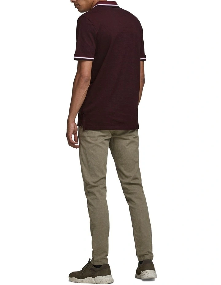Paulos Short Sleeve Polo in Port Royale