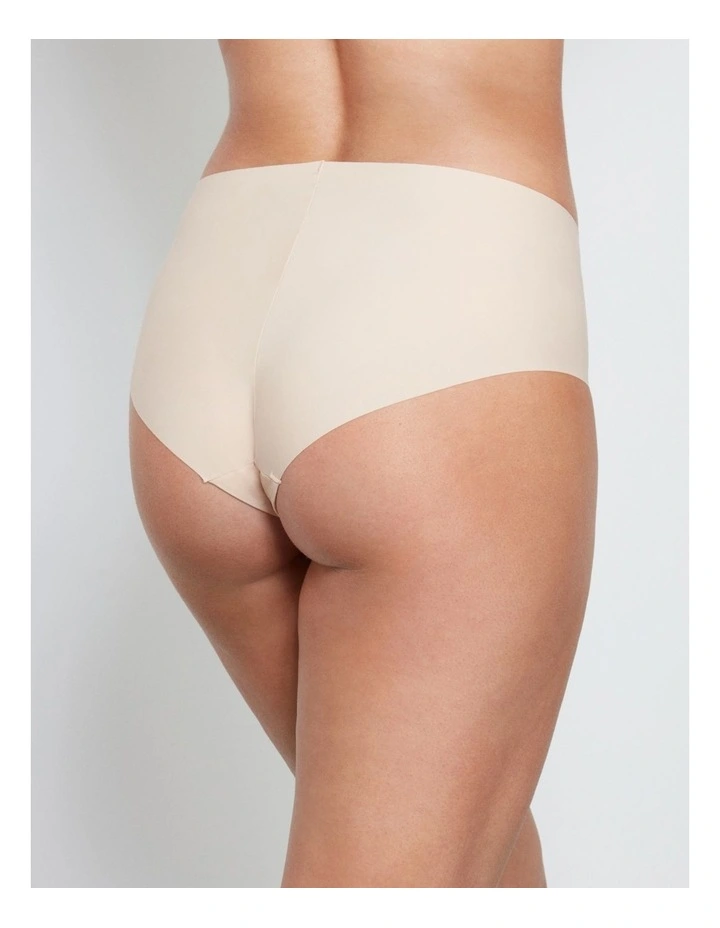 No Show High Rise Brief in Latte