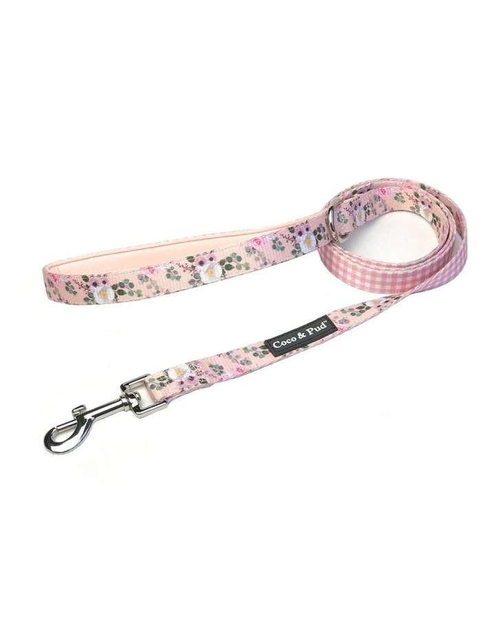 Provence Rose Reversible Dog lead/ Leash